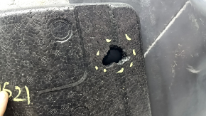 Front left floor covering for Ford Escape MK3 2013-2019, black, foam has peeled off, foam is torn, needs cleaning
