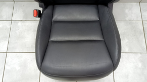Driver's seat for an Infiniti QX50 19-21 with airbag, electric, heated, black leather, gray stitching, rusty bottom