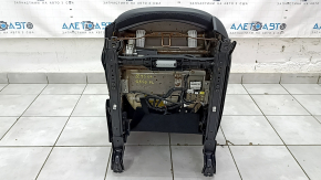 Driver's seat for an Infiniti QX50 19-21 with airbag, electric, heated, black leather, gray stitching, rusty bottom