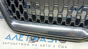 Radiator grille Lincoln MKZ 17-20 chrome, without emblem, sand