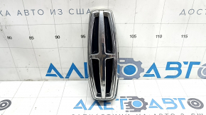 Lincoln MKZ 17-20 front bumper emblem, chrome, sand