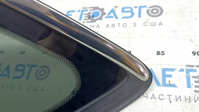Rear right window, blind glass, Ford Escape MK3 13-19, chrome, scratches on chrome