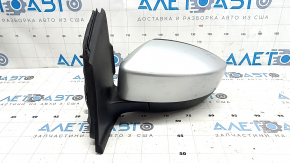 Left side mirror assembly for Ford Escape MK3 17-19, 3-pin, silver