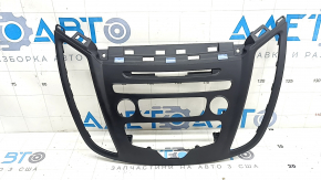 Black Ford Escape MK3 17-19 Radio Control Panel Trim