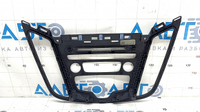 Black Ford Escape MK3 17-19 Radio Control Panel Trim