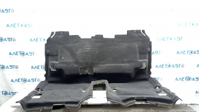 Ford Escape MK3 13-19 rear floor covering, black, type 2, torn, needs cleaning