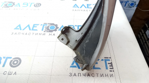 Front bumper, bare, Ford Mustang Mach-E 21-24, white, A3, for parking sensors and camera, scratches, bent