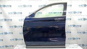 Infiniti QX50 19-25 keyless front left door assembly. Triplex, blue BW5, dents, bump