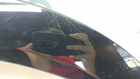 Rear right fender arch trim for Ford Mustang Mach-E 21-23, gloss black with taillight, scratches
