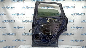 Infiniti QX50 19-25 rear right door assembly, tinted, blue BW5, dents