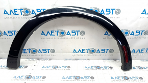 Rear left fender arch trim for Ford Mustang Mach-E 21-23, gloss black with taillight, scratches