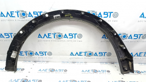 Rear left fender arch trim for Ford Mustang Mach-E 21-23, gloss black with taillight, scratches