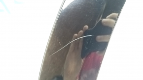 Front right fender arch trim for Ford Mustang Mach-E 21-23, gloss black with reflector, scratches