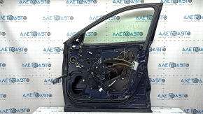 Infiniti QX50 19-25 keyless front right door assembly. Triplex, blue BW5, dents, bumps