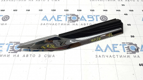 Front left fender molding for Infiniti QX50 19-24, chrome finish, scratches