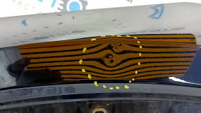 Infiniti QX50 19-25 front left fender, blue BW5, dented
