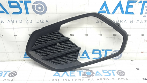 Left bumper grille for Ford Escape MK3 17-19, matte finish under fog lights, sand