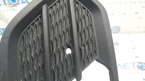 Left bumper grille for Ford Escape MK3 17-19, matte finish under fog lights, sand