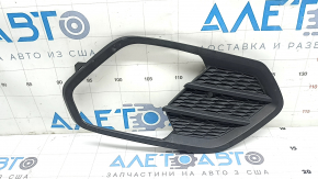 Right bumper grille Ford Escape MK3 17-19, matte finish under fog lights, sand