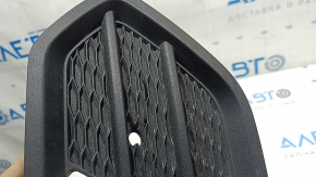 Right bumper grille Ford Escape MK3 17-19, matte finish under fog lights, sand