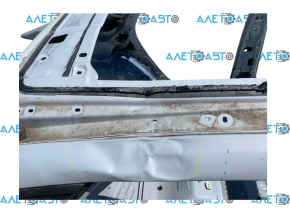 Metal roof for a 2021-2023 Ford Mustang Mach-E with panoramic windows, white A3, on the body, dented