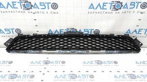 Infiniti QX50 19-23 front bumper lower grille, structure, sand, broken mount