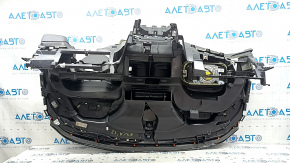 Front dashboard with Airbag for Ford Escape MK3 17-19, black, broken guides