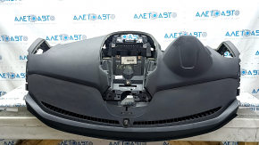 Front dashboard with Airbag for Ford Escape MK3 17-19, black, broken guides