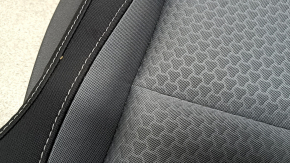 Rear seat, 2nd row, right, Ford Escape MK3 2017-2019, black and gray fabric, dents, dry cleanable