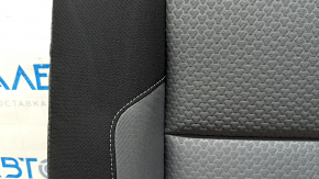 Rear seat, 2nd row, right, Ford Escape MK3 2017-2019, black and gray fabric, dents, dry cleanable