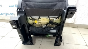Ford Escape MK3 17-19 driver's seat without airbag, black and gray cloth, electric, dry-cleanable