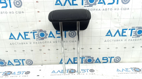 Rear center headrest for Ford Escape MK3 2017-2019, black cloth, gray stitching, ready to clean