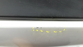 Infiniti QX50 19-25 rear bumper lip for parking sensors, gray texture, scratches, dents