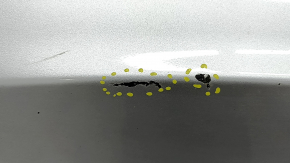 Infiniti QX50 19-25 rear bumper lip for parking sensors, gray texture, scratches, dents