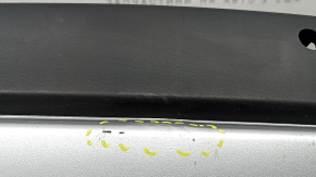 Infiniti QX50 19-25 rear bumper lip for parking sensors, gray texture, scratches, dents
