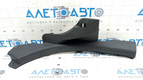 Rear right door sill plate for Hyundai Sonata 20-22, gray, scratches