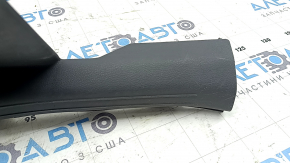Rear right door sill plate for Hyundai Sonata 20-22, gray, scratches