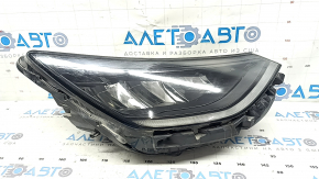 Hyundai Sonata 20-23 LED right front headlight assembly, polished, sanded