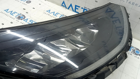 Hyundai Sonata 20-23 LED right front headlight assembly, polished, sanded