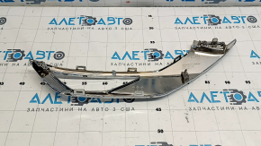 Mitsubishi Outlander 22-25 chrome lower left front bumper molding under fog lights