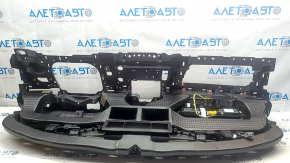 Front dashboard with airbag for Ford Mustang Mach-E 21-23, black, scuffed