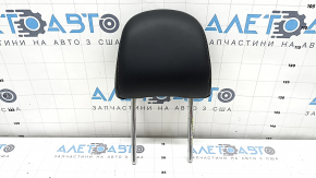 Front right headrest for Infiniti QX50 19-21, black leather with gray stitching