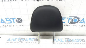 Infiniti QX50 19-21 rear left headrest, black leather with gray stitching