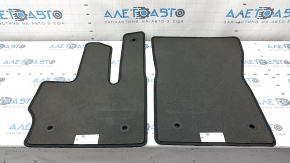 Set of 4 floor mats for Mercedes G-Class W463 AMG 19- black cloth