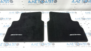 Set of 4 floor mats for Mercedes G-Class W463 AMG 19- black cloth