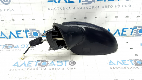 Left side mirror assembly for Hyundai Sonata 20-23, 3-pin, blue