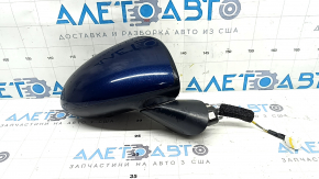Right side mirror assembly for Hyundai Sonata 20-23, 3-pin, blue