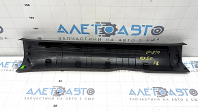 Inner front left door sill plate for Infiniti QX50 19-24, black, scratches