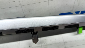 Hyundai Sonata 20-22 front panel molding, gray, chrome, scratches on chrome, darkened chrome