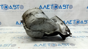 Three-way catalytic converter Infiniti QX50 19-24, protective cover torn